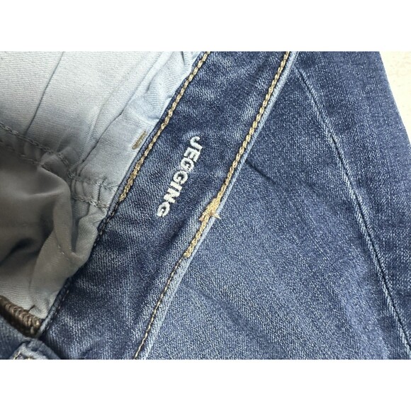 American Eagle Blue Jeggings Sz 16 Denim Stretch - Picture 4 of 13